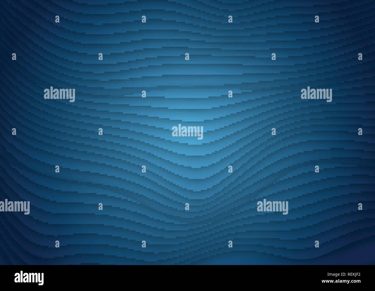 Dark blue abstract wavy lines pattern. Vector illustration Stock Vector ...
