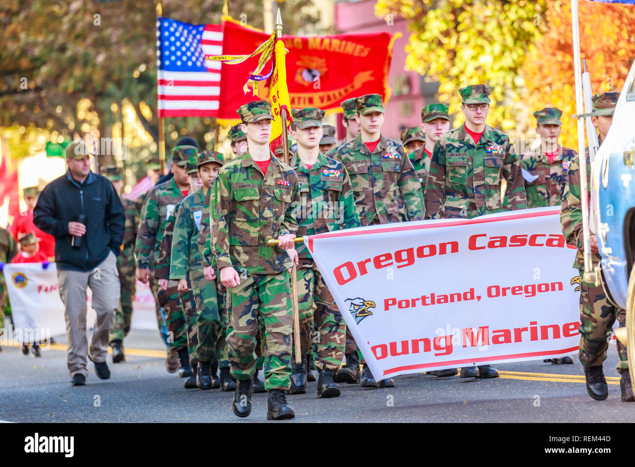 Young Marines Hollywood Christmas Parade 2022 Young Marines High Resolution Stock Photography And Images - Alamy