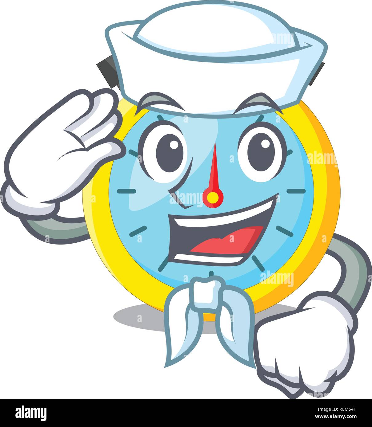 Stop Watch Humor Sailor stopwatch in the cartoon shape funny Stock Vector Image & Art ...