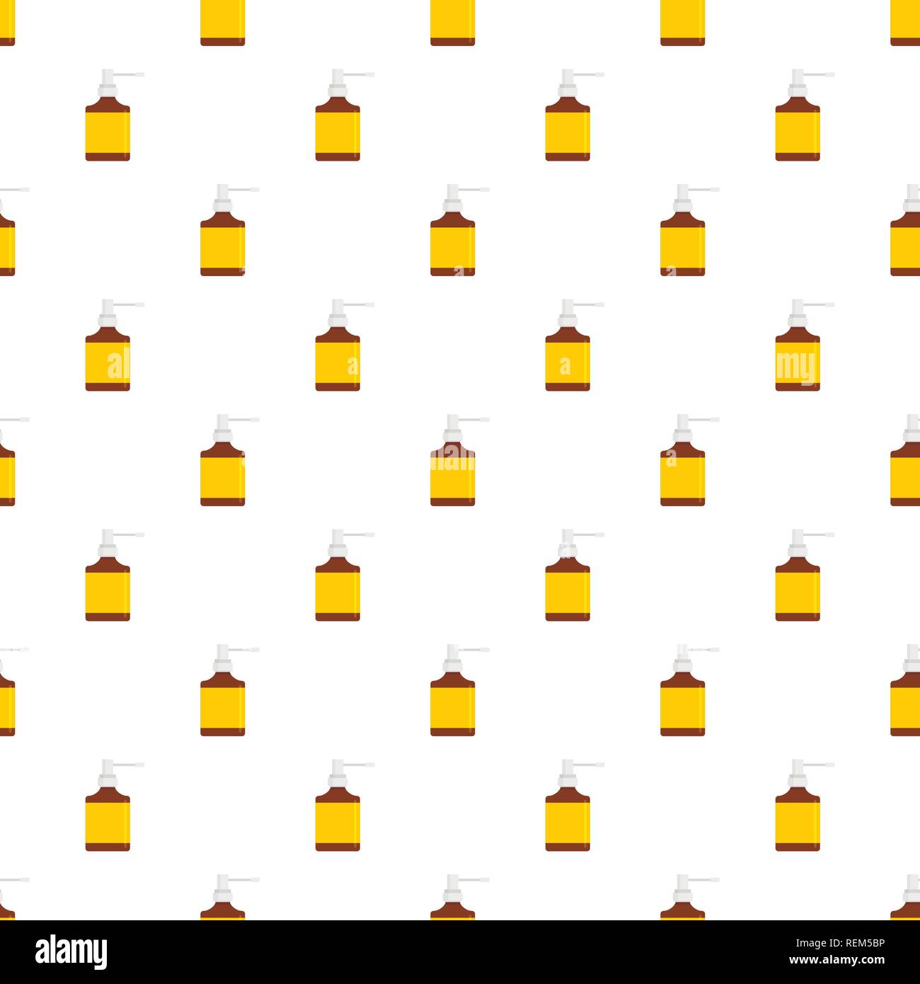 Respiration spray bottle pattern seamless vector repeat for any web design Stock Vector