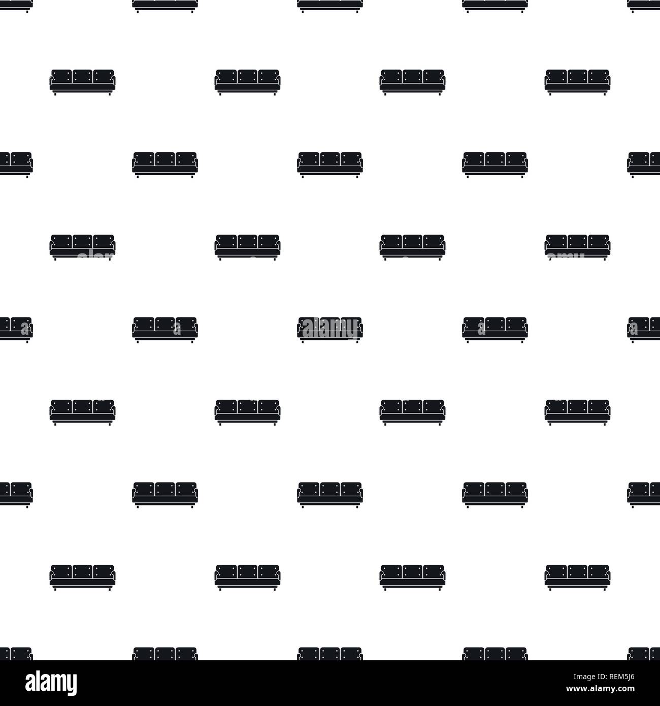 Pillow sofa pattern seamless vector repeat geometric for any web design Stock Vector