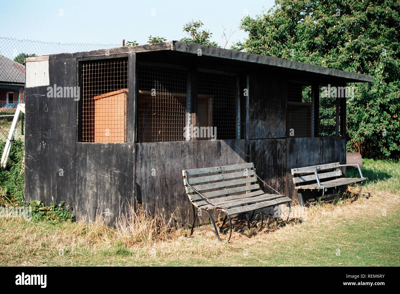 Covered area at Blofield United FC Football Ground, Old Yarmouth Road