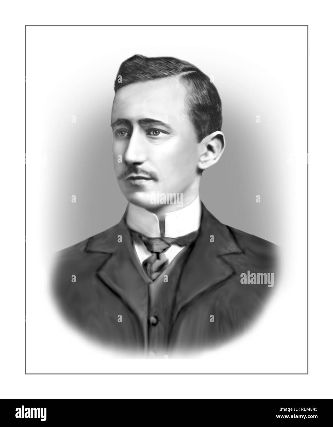 Guglielmo Marconi 1874-1937 Italian Inventor Electrical Engineer Stock Photo