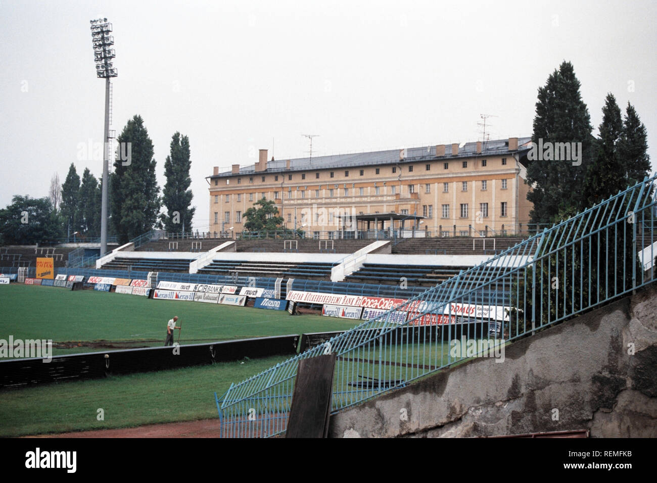 General view of MTK Budapest FC Football Ground, Hidegkuti Nandor