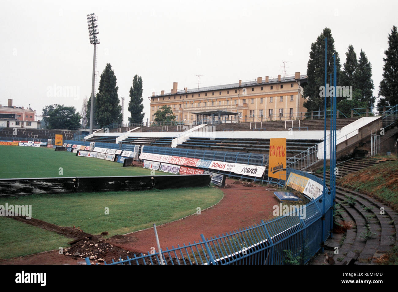 General view of MTK Budapest FC Football Ground, Hidegkuti Nandor