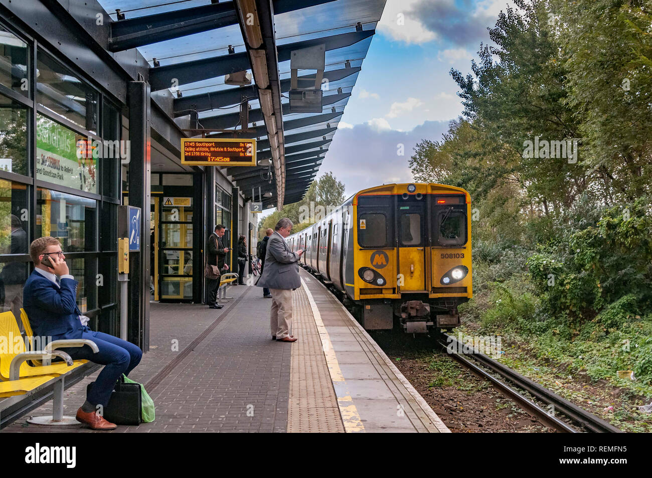 Merseyrail station sandhills hires stock photography and images Alamy