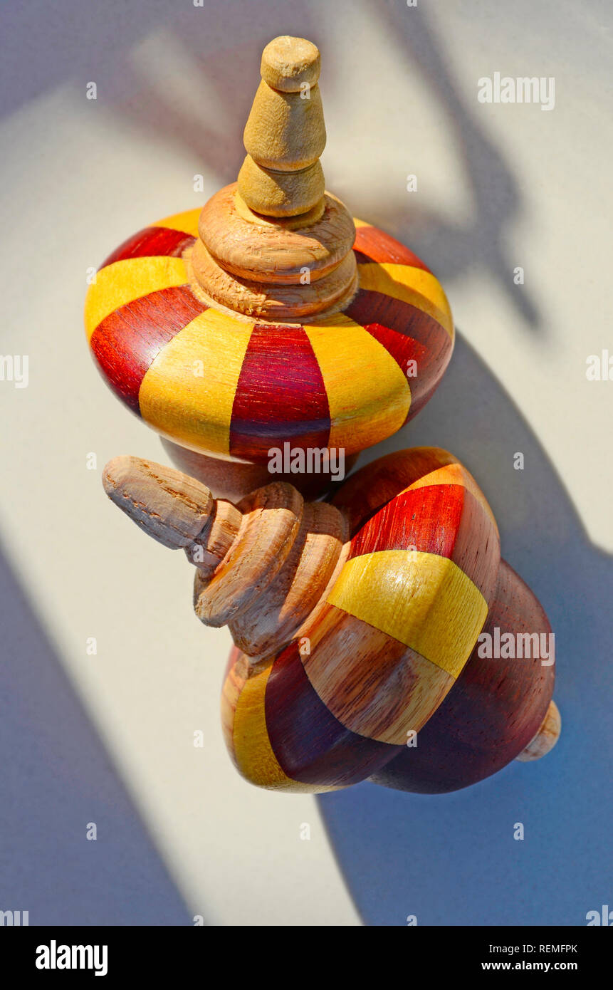 Hand-Crafted Toys Stock Photo