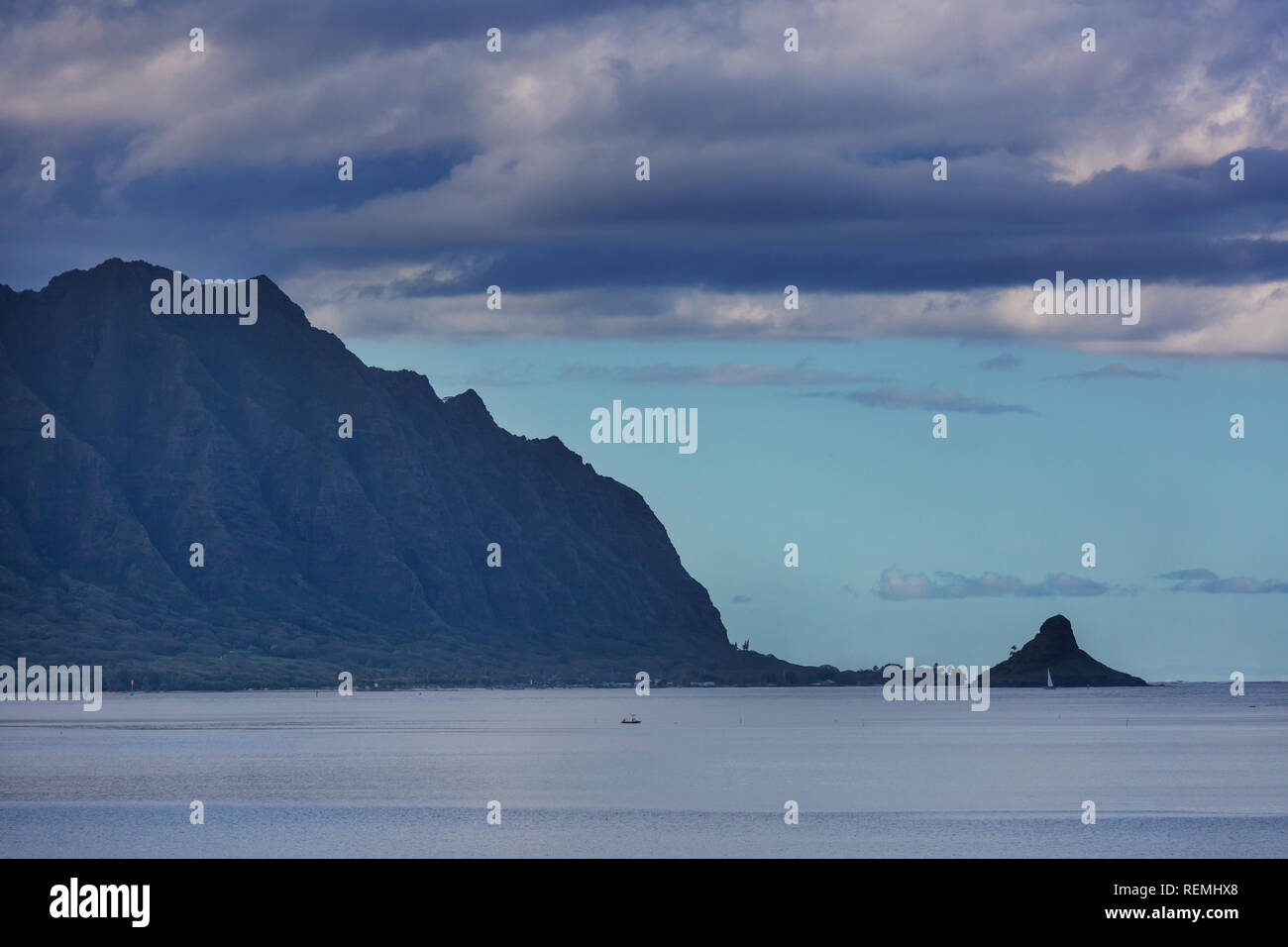 Beautiful landscapes in Oahu island, Hawaii Stock Photo - Alamy