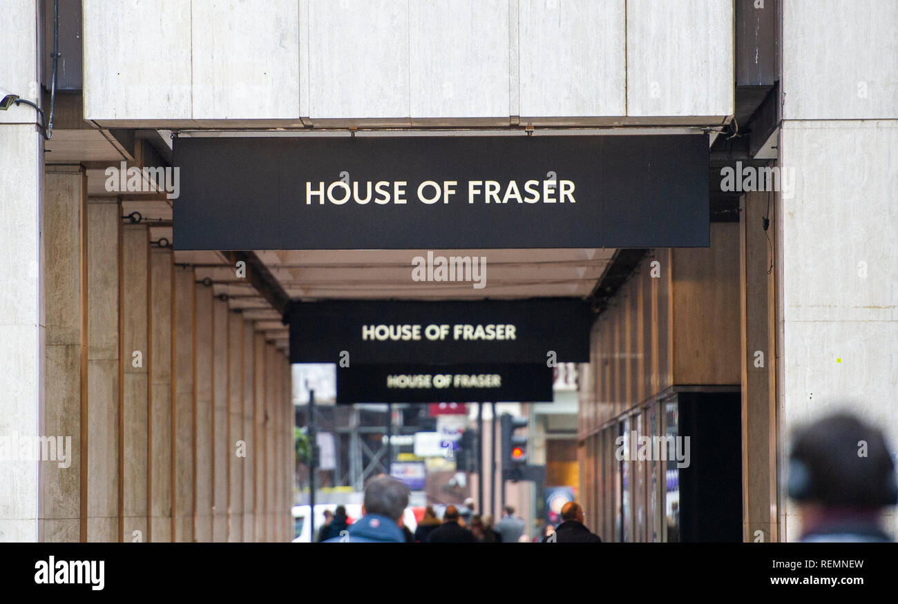 House of fraser london hires stock photography and images Alamy