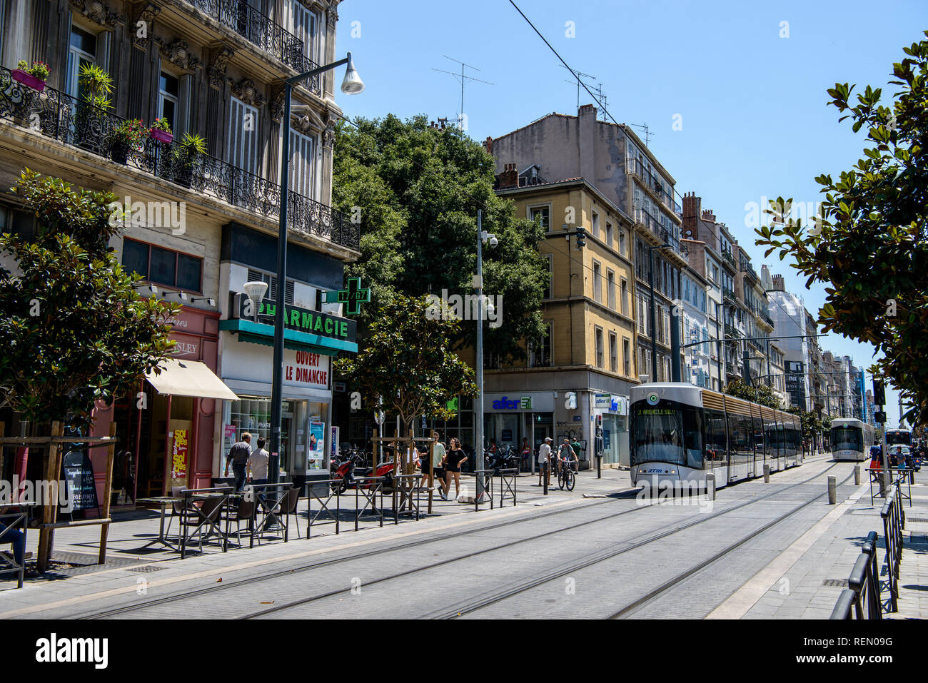 Marseille (southeastern France) real estate in the district of the