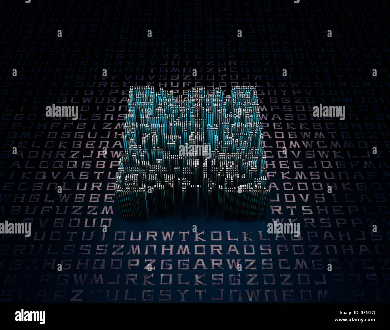 Electronic technology QR code, data transmission and storage, information recognition Stock