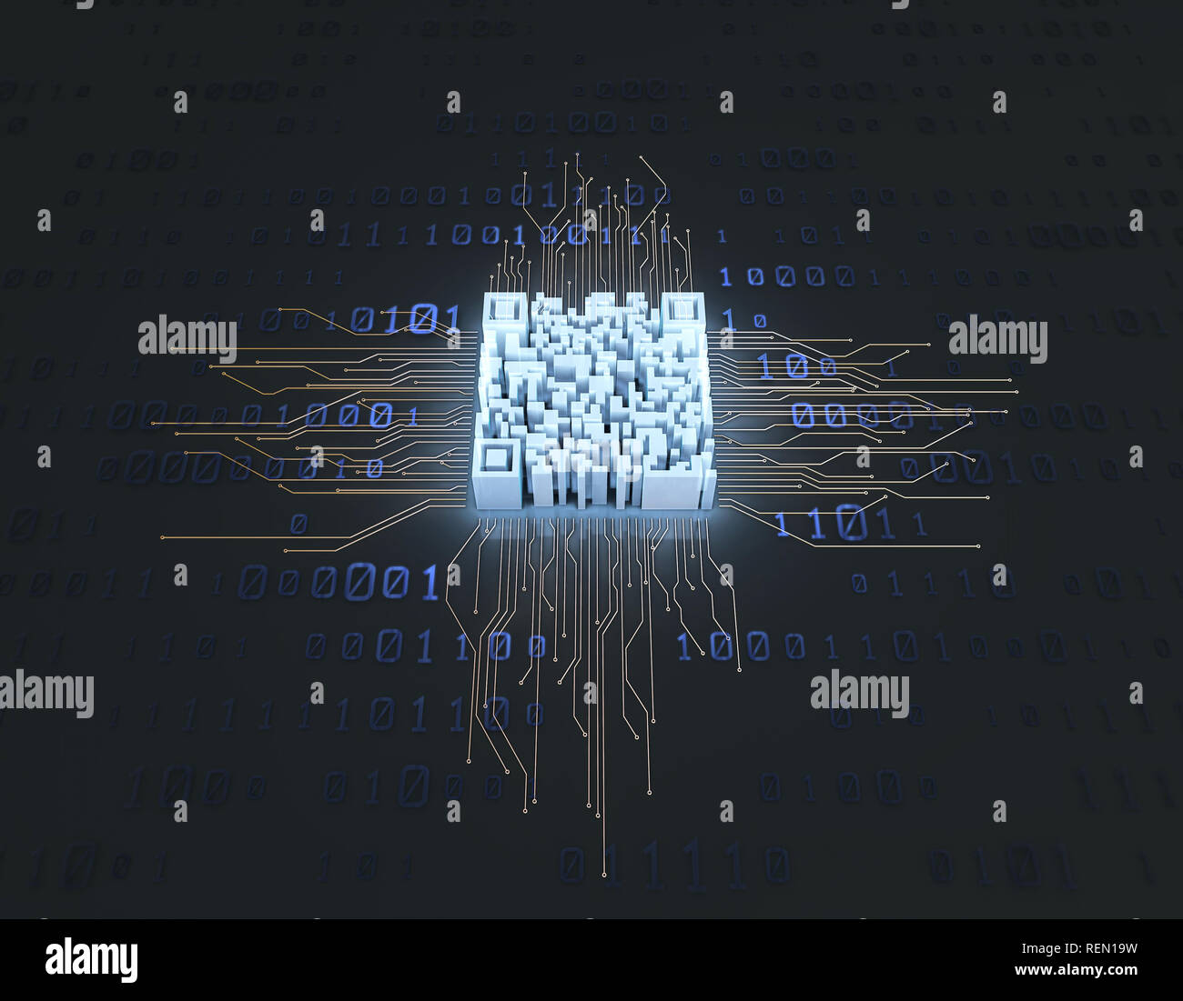 Electronic technology QR code, data transmission and storage, information recognition, circuit