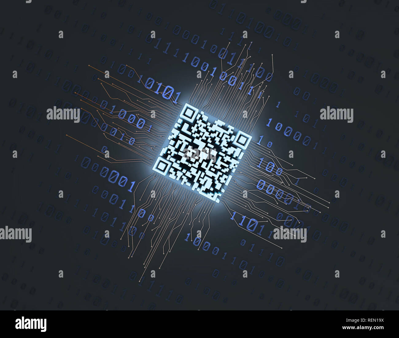 Electronic technology QR code, data transmission and storage, information recognition, circuit