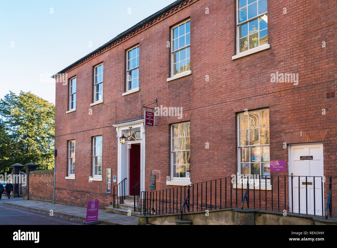 Chapters, The Cafe in the Close, cafe which is part of Lichfield