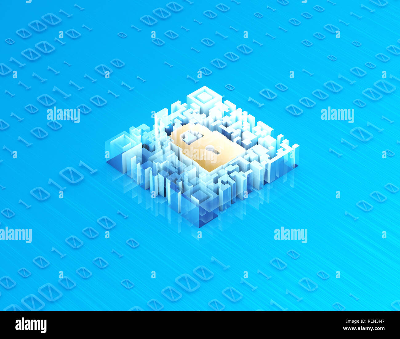 Electronic technology QR code, data transmission and storage, information recognition,lock Stock