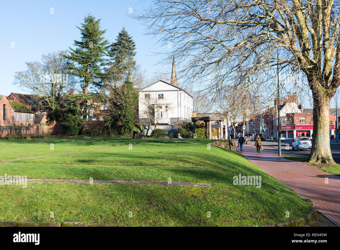 The Franciscan Friary in Lichfield, Staffordshire Stock Photo Alamy