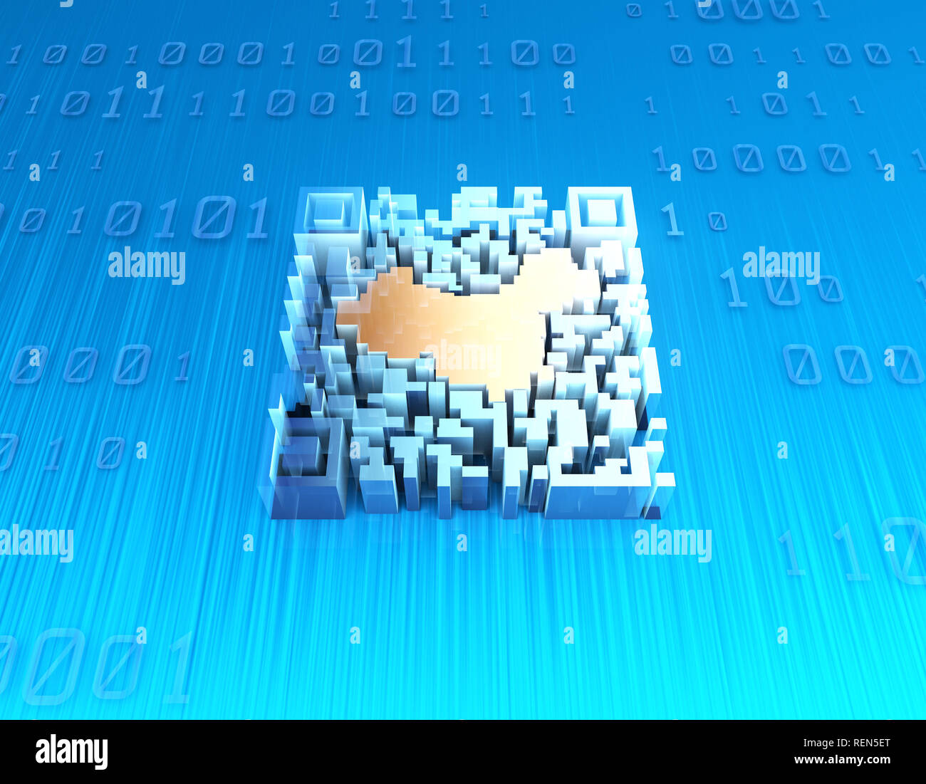 Electronic technology QR code, data transmission and storage ...