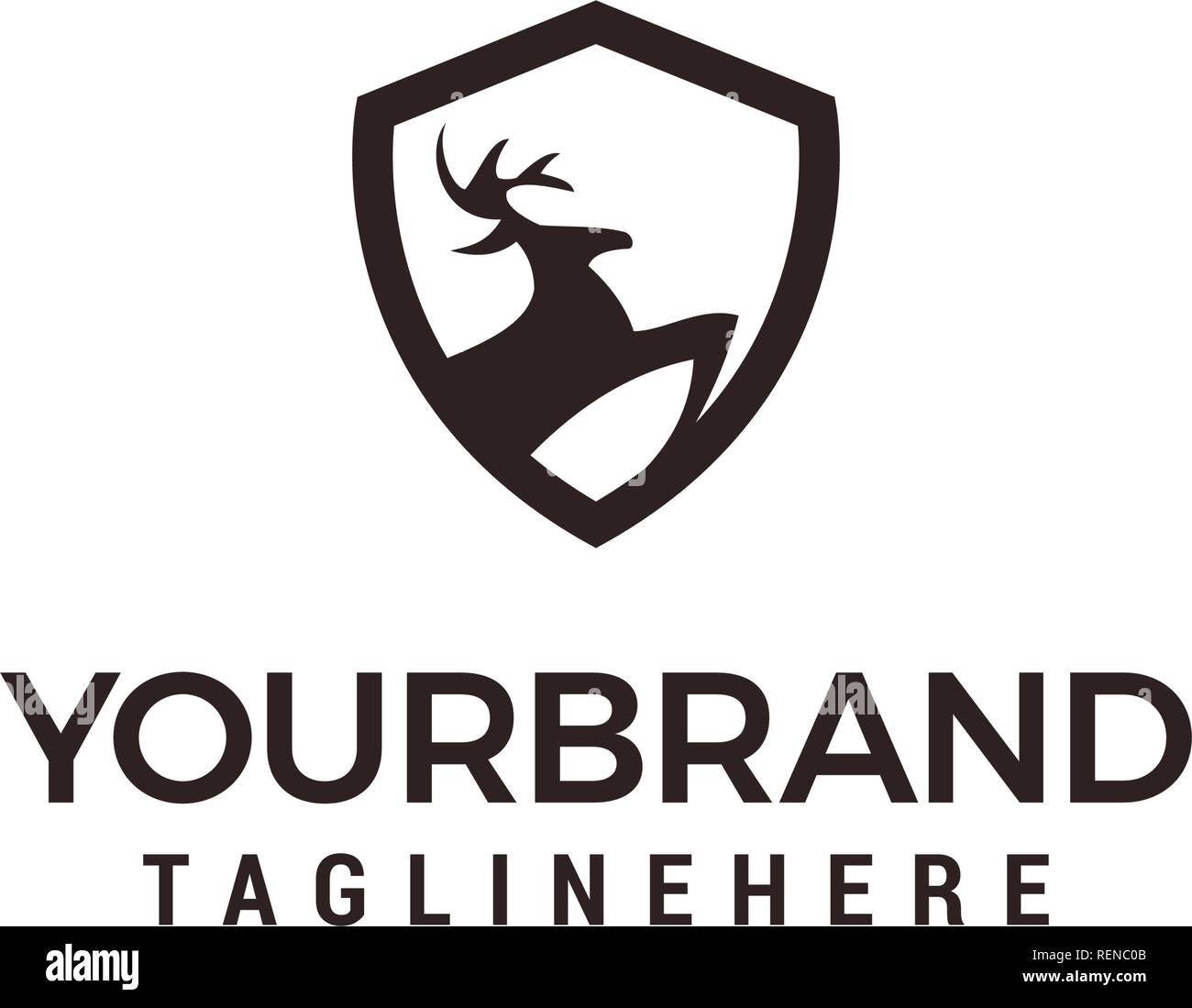 Hunting logo hires stock photography and images Alamy