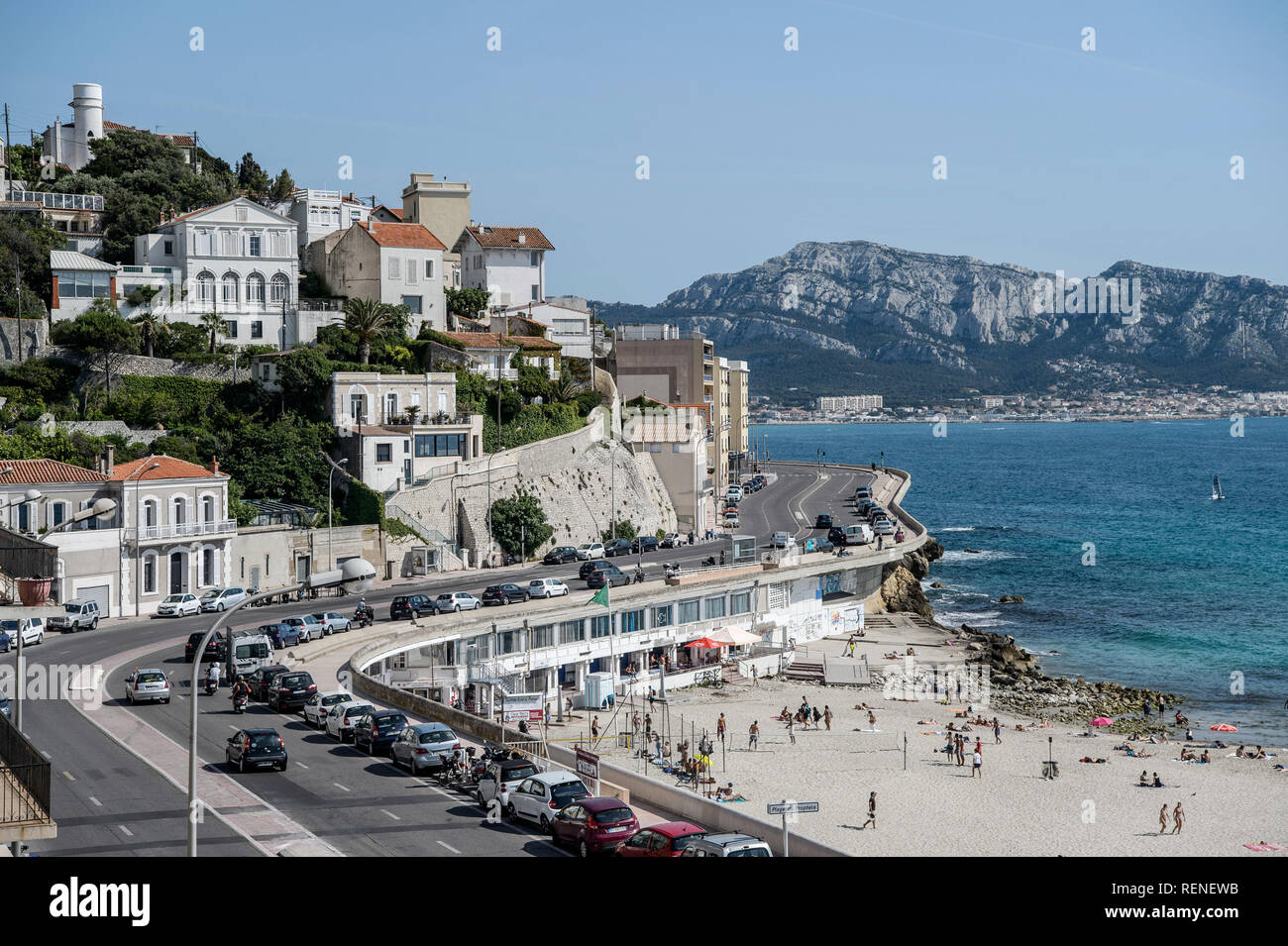 Plage du prophete marseille hi-res stock photography and images - Alamy