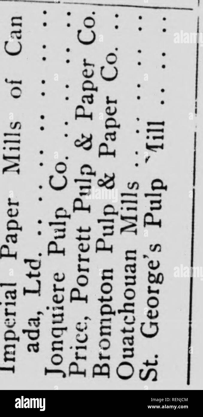 Pulp Wood Of Canada Microform Foraªts Et Sylviculture Bois A Pa Te Pulpwood Industry Forests And Forestry 12 Lt O Co Q A J Lt N Lt N W A Q Q U U Fth