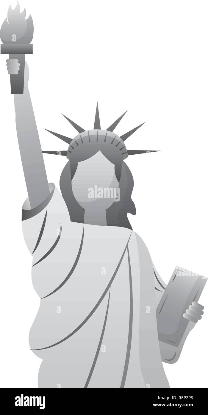 statue of liberty new york city landmark Stock Vector Image & Art - Alamy
