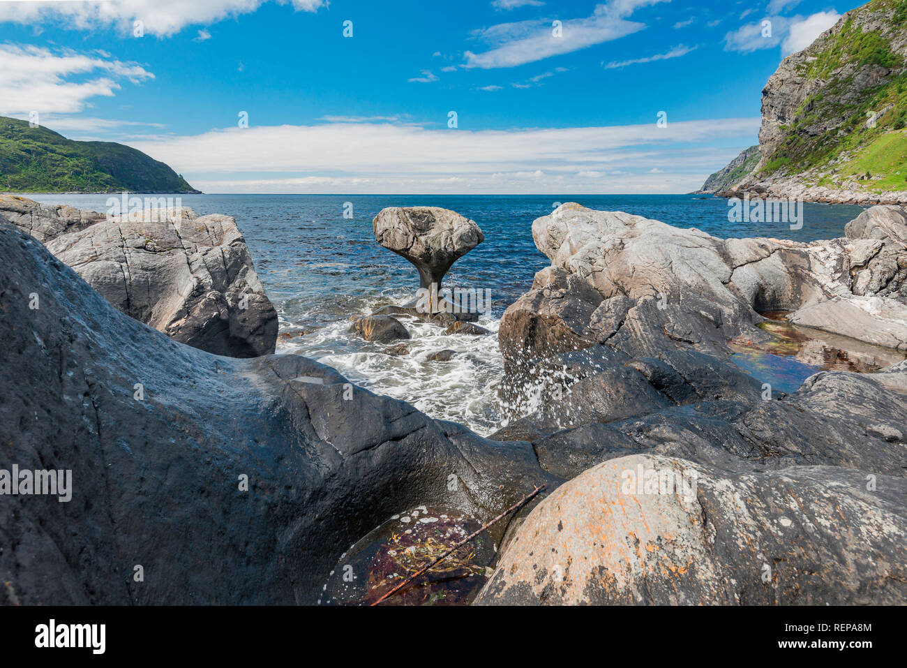 Kannesteinen Rock Maloy Norway Hi res Stock Photography And Images Alamy