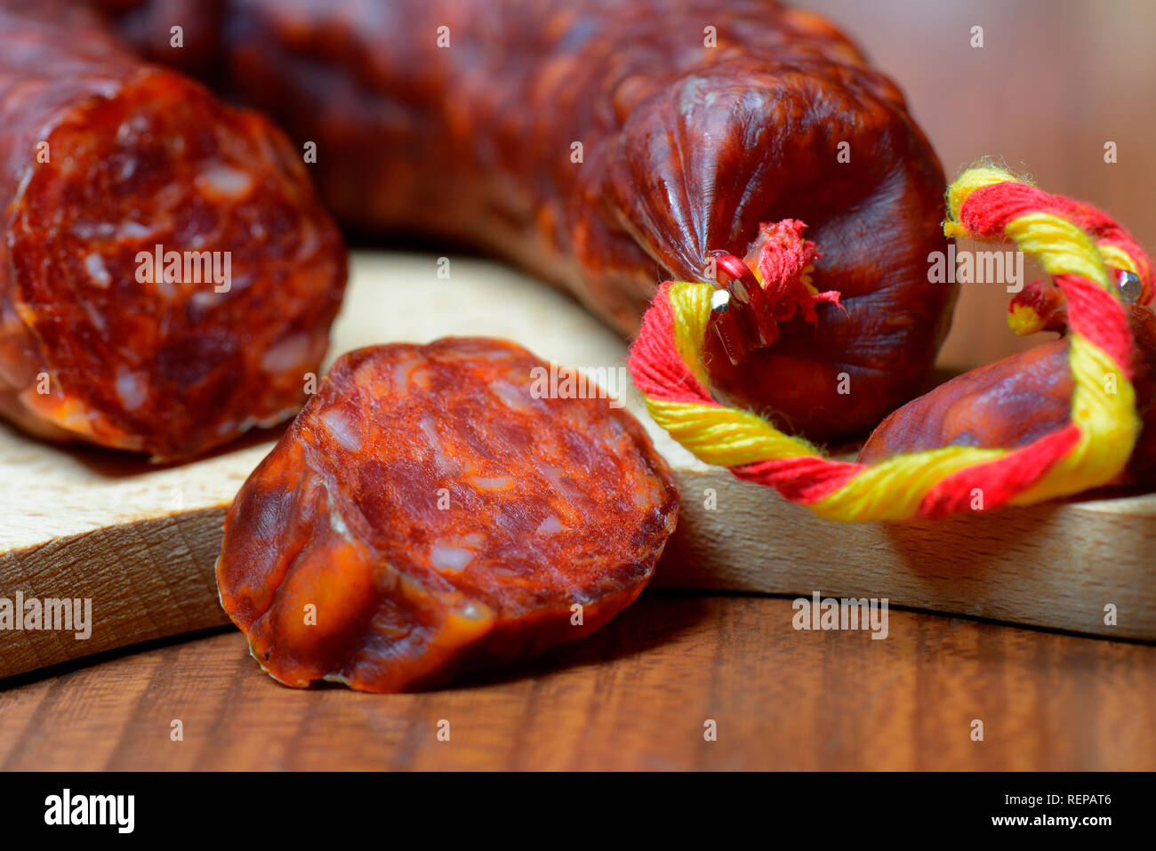 Chorizo Stock Photo