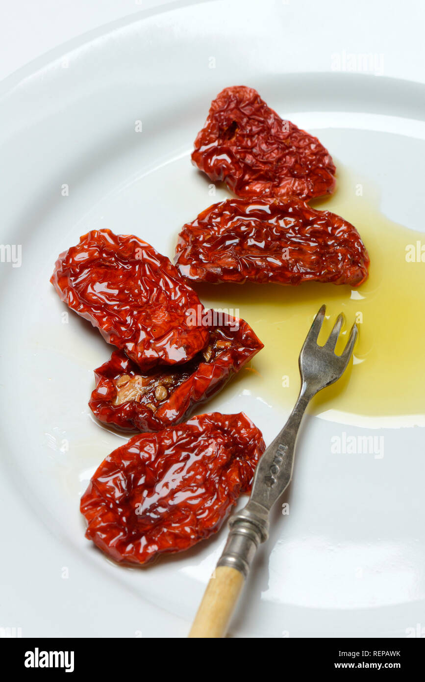 dried tomatoes Stock Photo