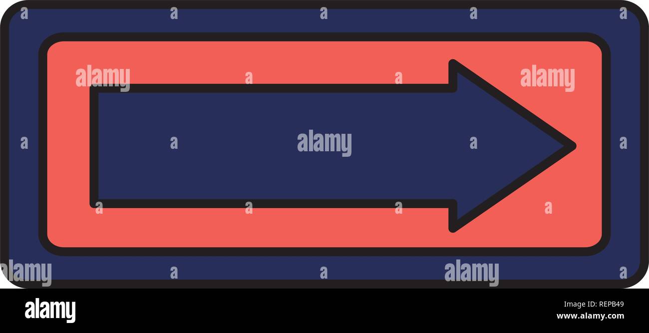 signal traffic arrow Stock Vector Image & Art - Alamy