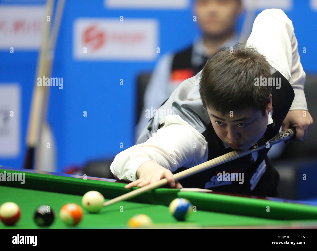 Chinese billiards international masters competition hi-res stock ...