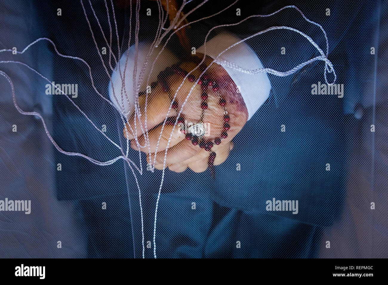 Coffin hands hi-res stock photography and images - Alamy