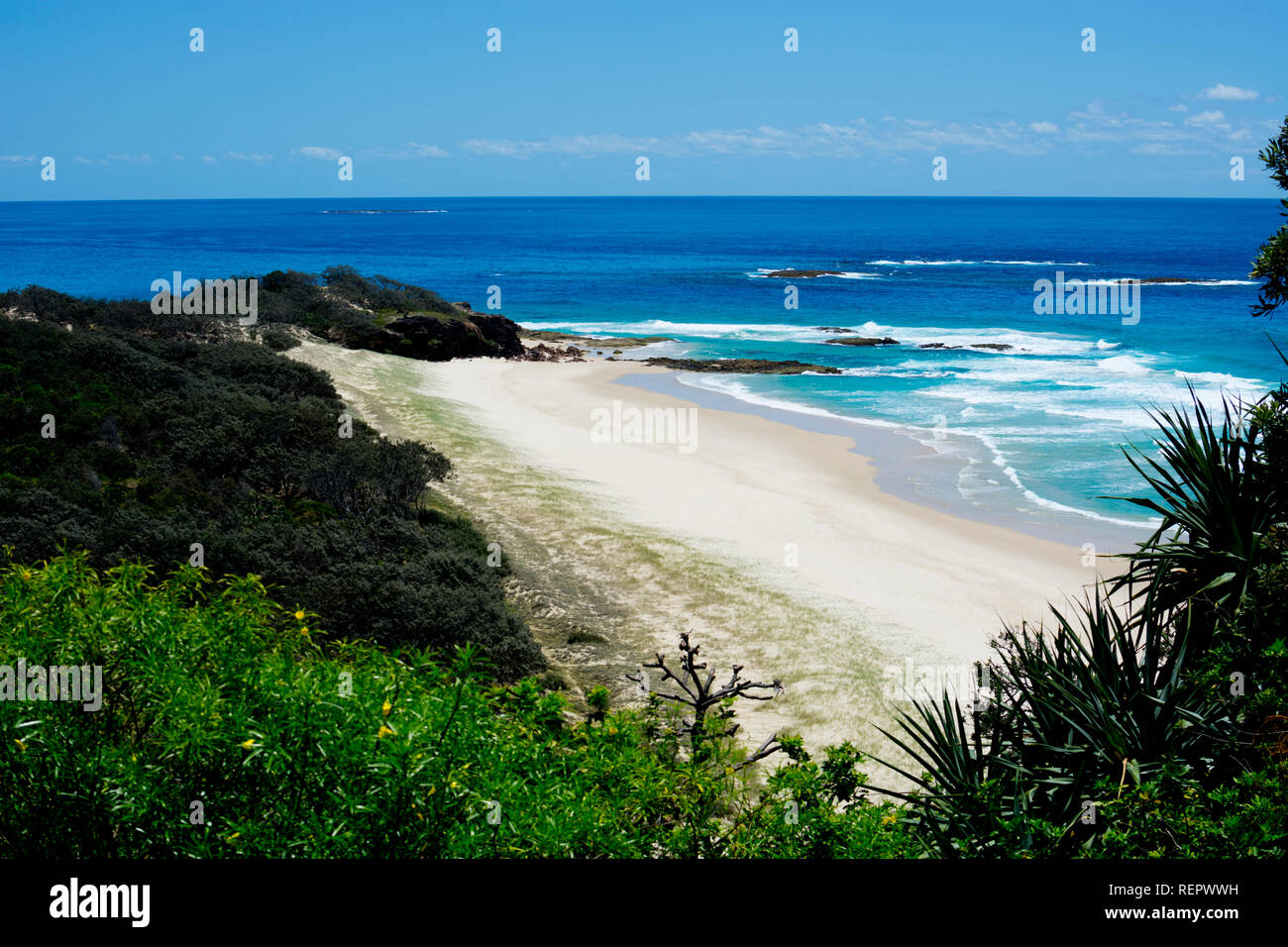Frenchmans Beach, Point Lookout, North Stradbroke Island, Queensland