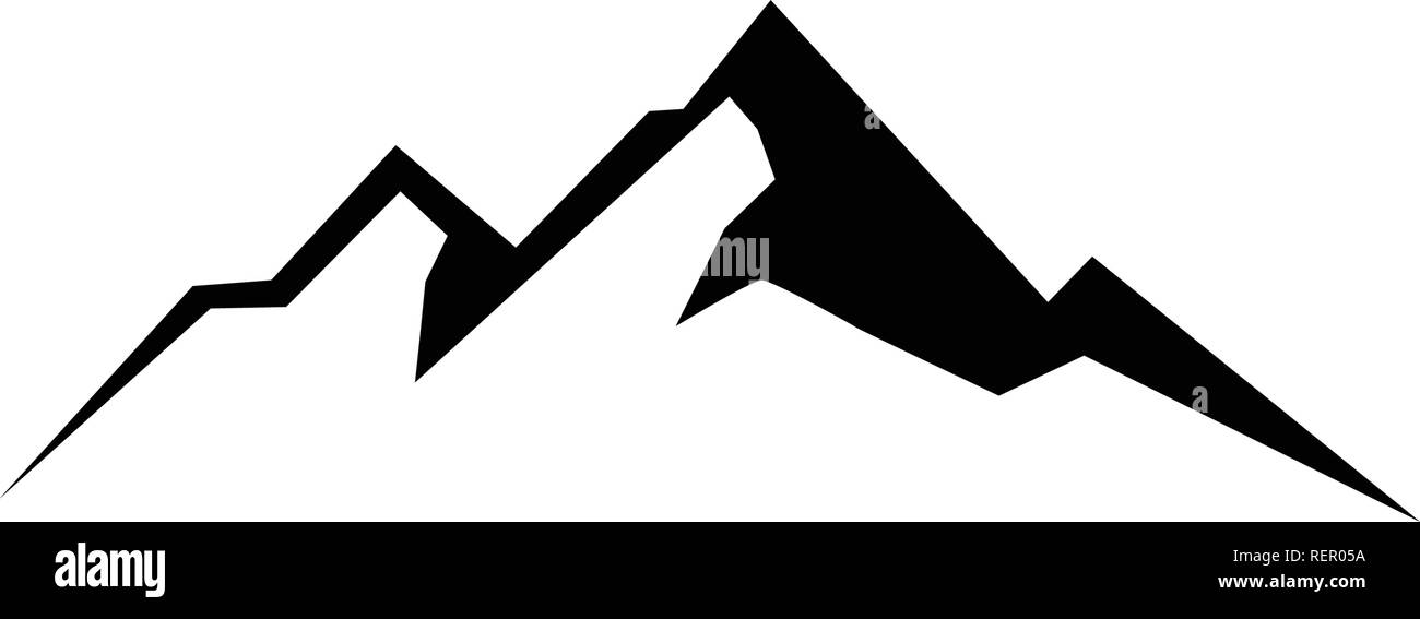 Mountain logo and symbol vector Stock Vector