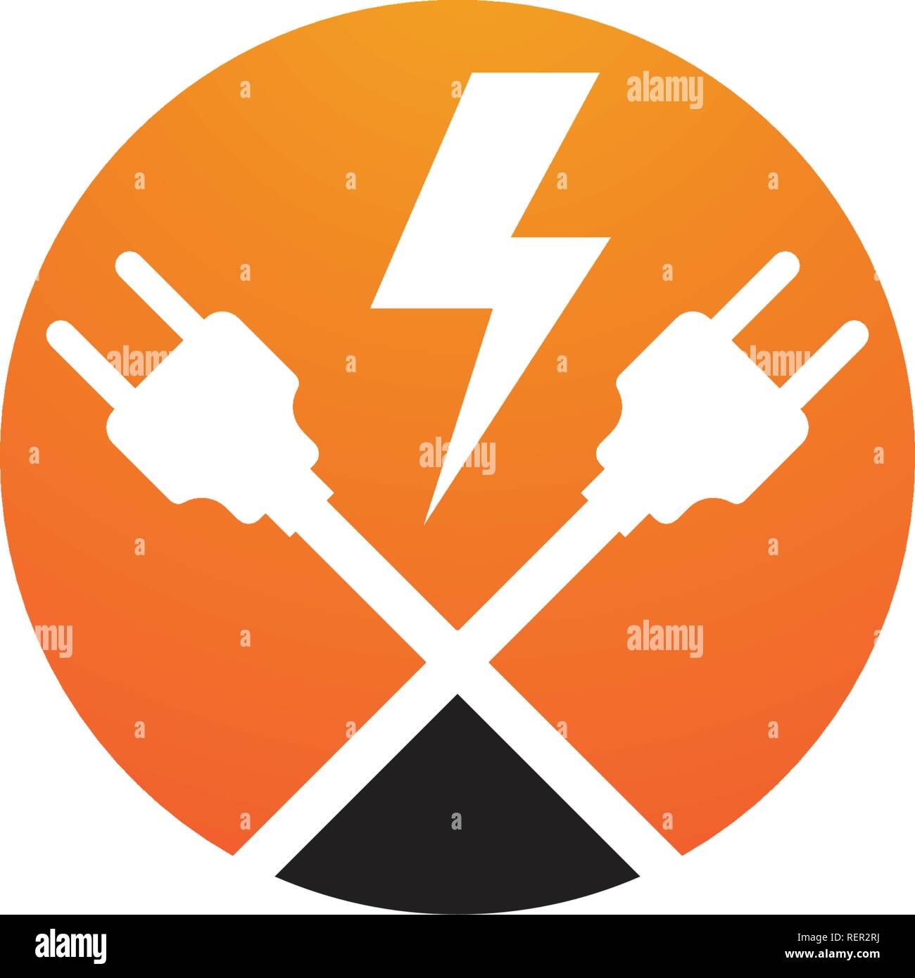 circuit technology ilustration Stock Vector