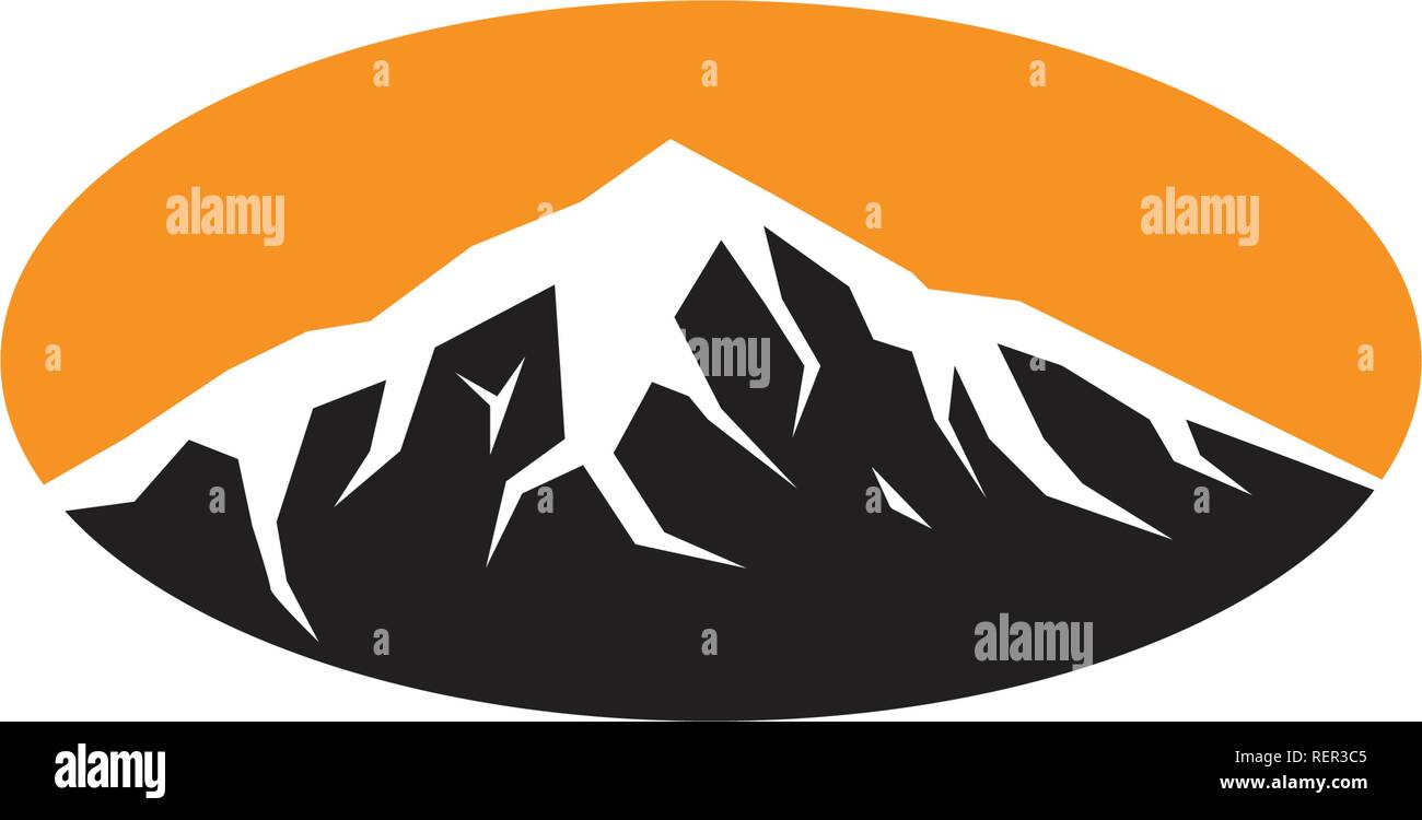 Mountain Vector logo template Stock Vector Image & Art - Alamy
