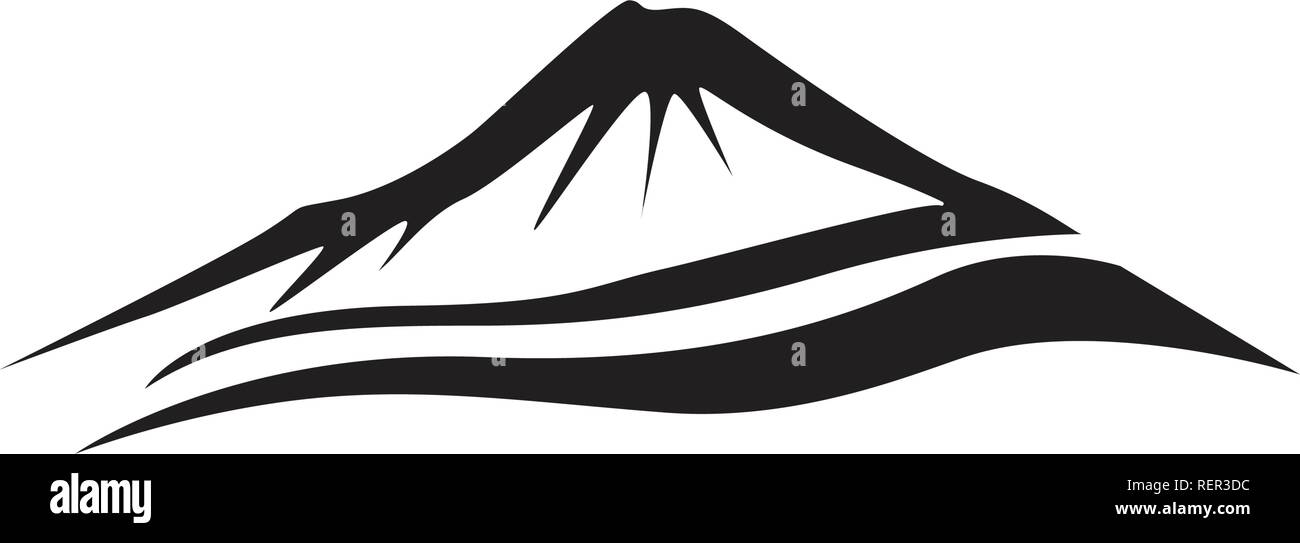 Mountain Vector logo template Stock Vector Image & Art - Alamy