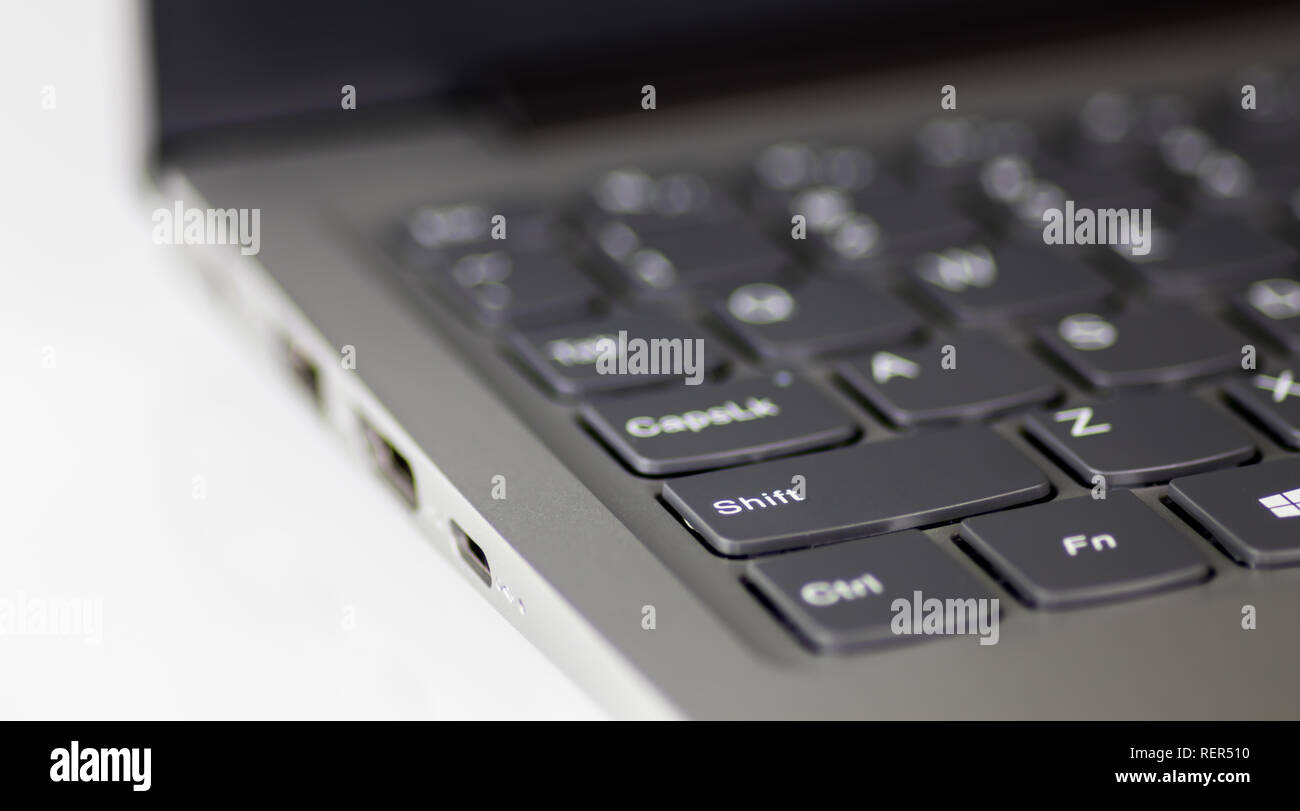 keyboard closeup Stock Photo