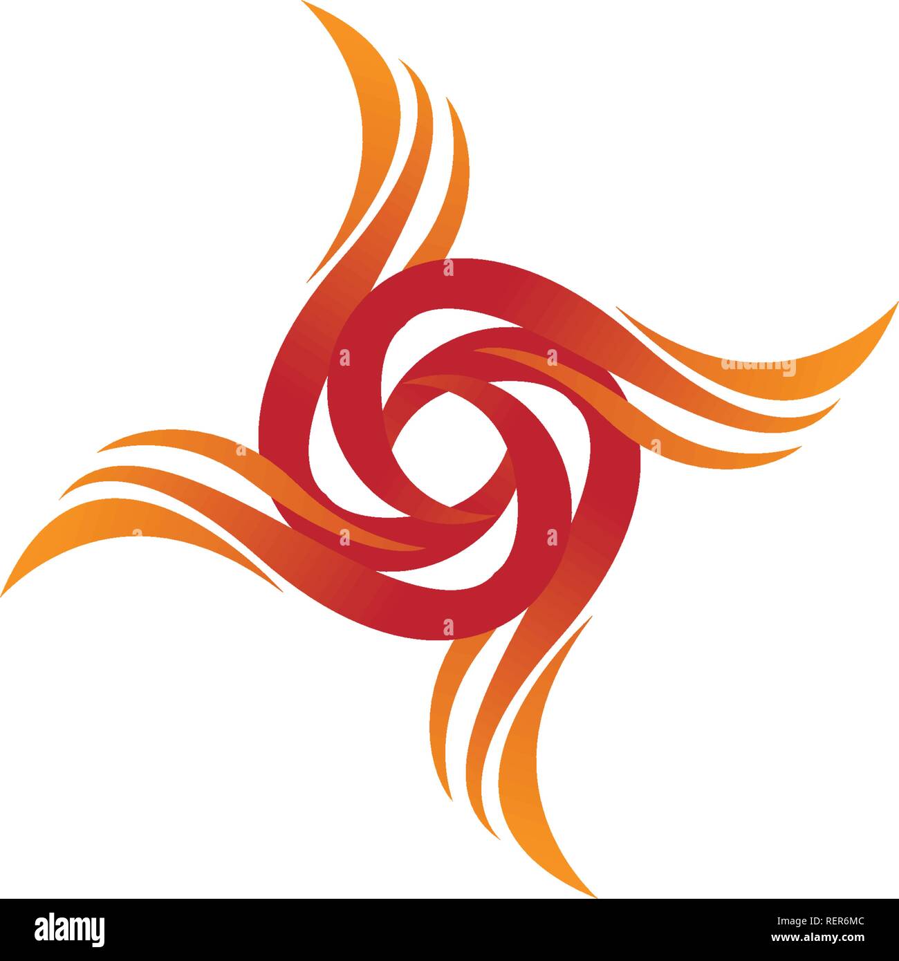 Fire vector icon Stock Vector Image & Art - Alamy