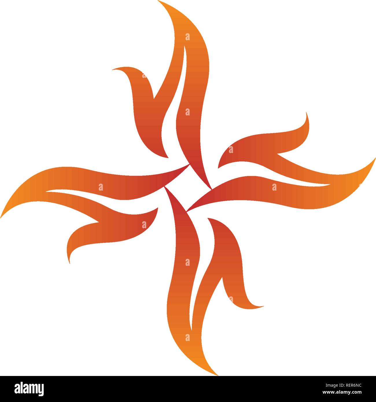 Fire vector icon Stock Vector Image & Art - Alamy