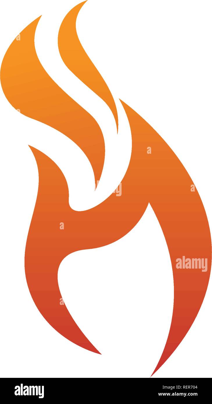 Fire vector icon Stock Vector Image & Art - Alamy