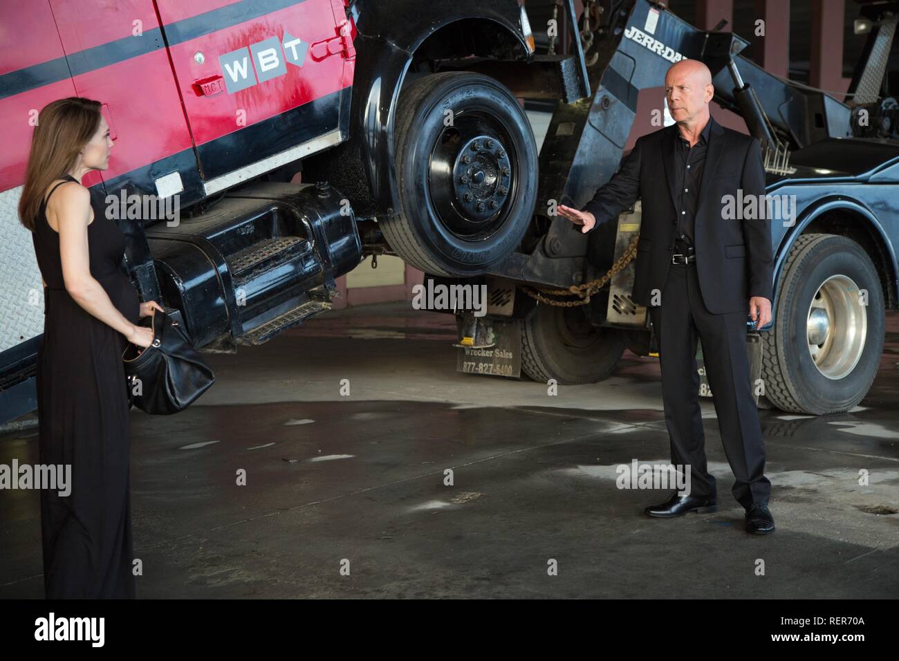 Claire Forlani Bruce Willis Precious Cargo 2016 Stock Photo Alamy