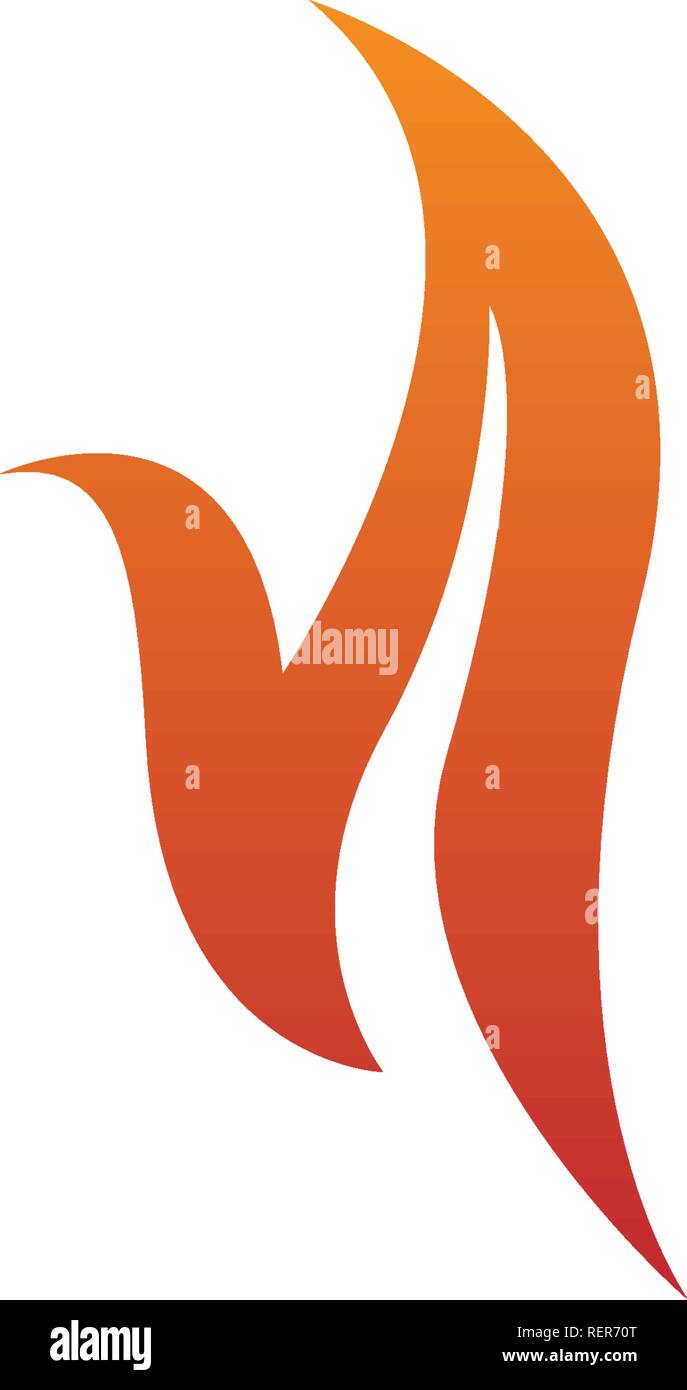 Fire vector icon Stock Vector Image & Art - Alamy
