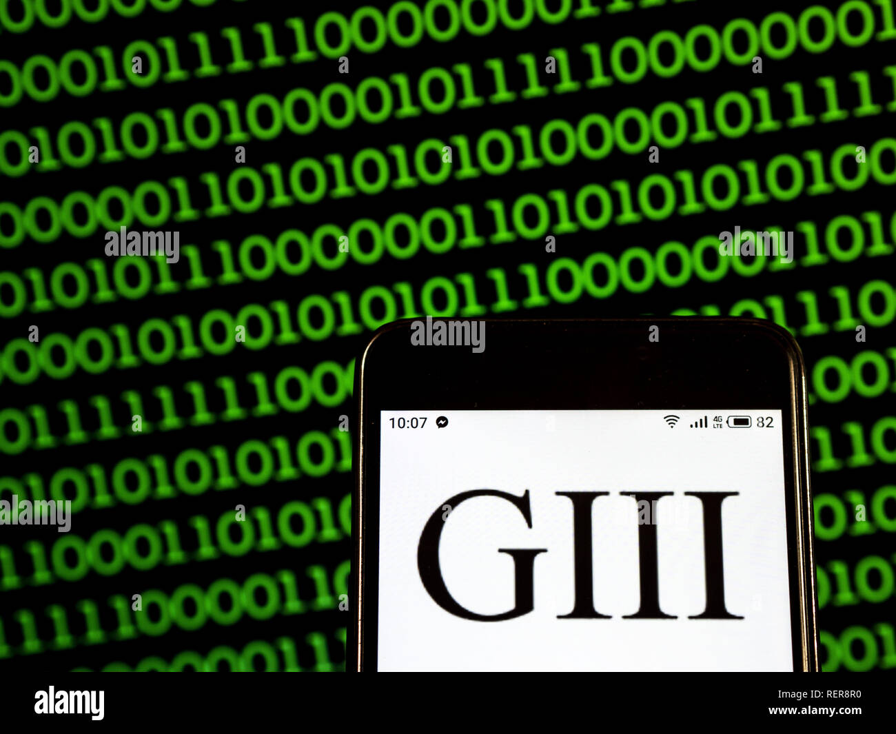 January 22, 2019 Kiev, Ukraine GIII Apparel Group Clothing company