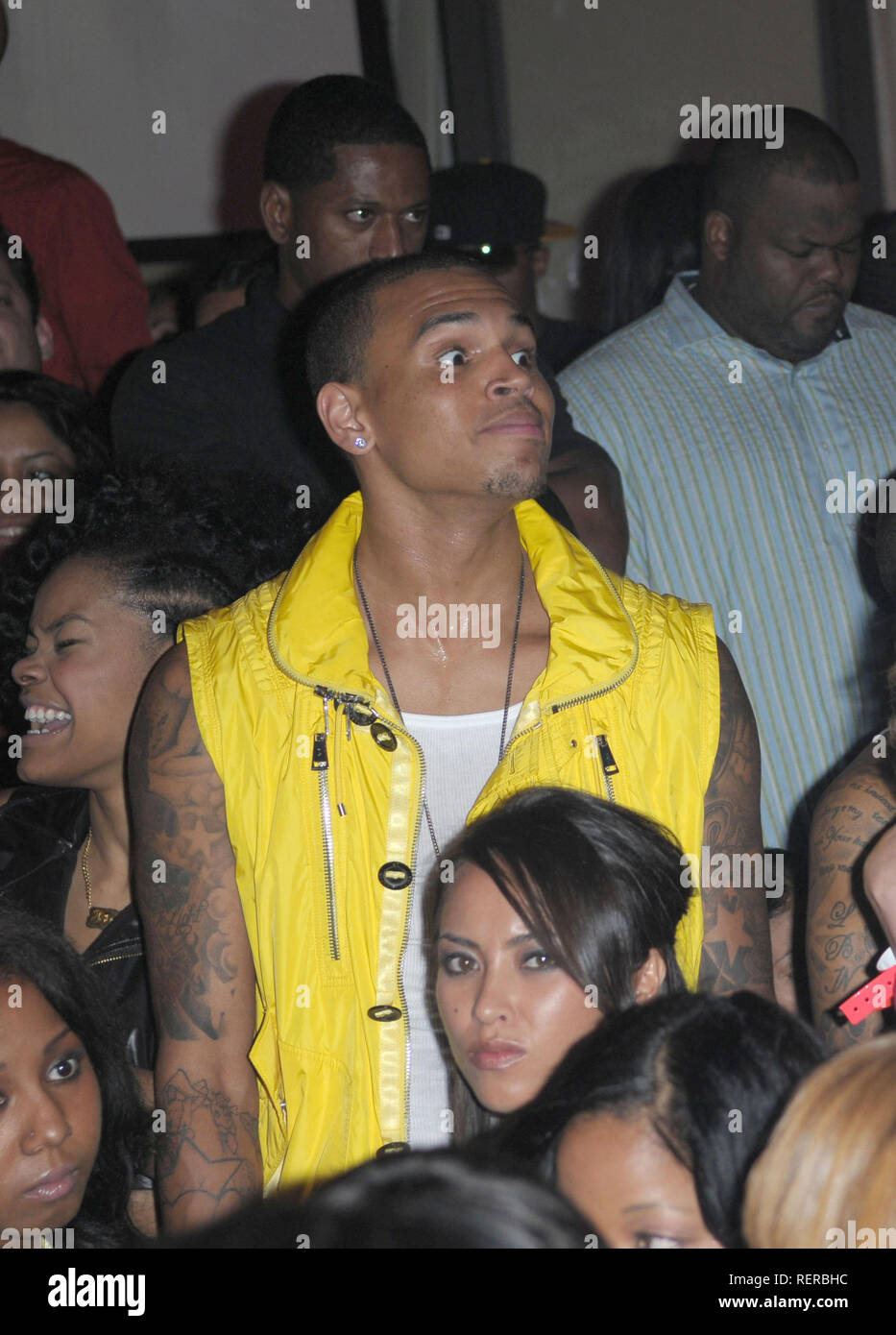Chris Brown And His New Girl