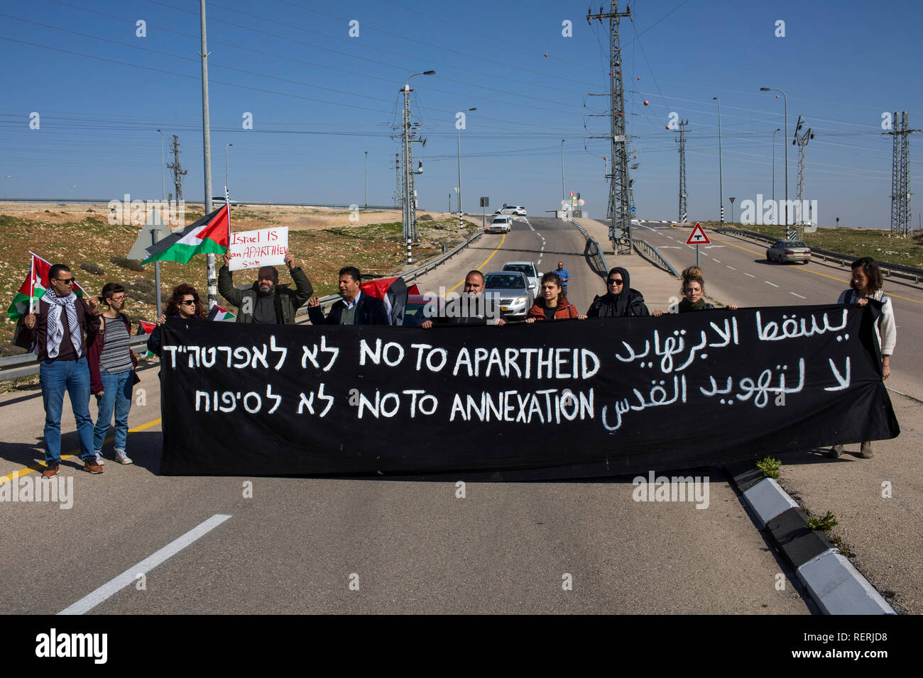 Anata Palestinian Territories 23rd Jan 2019 Israeli And