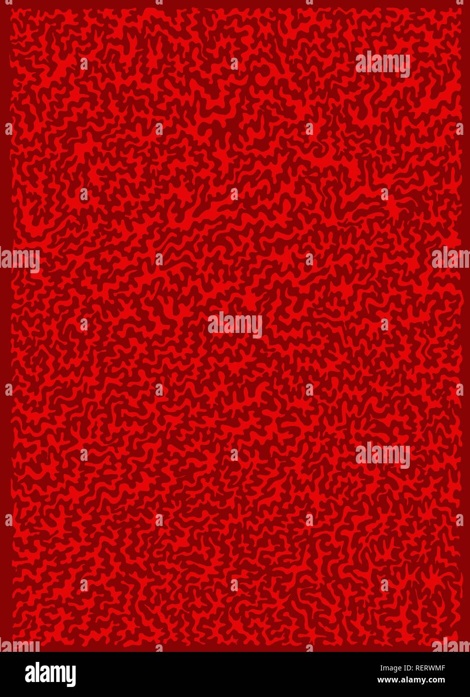 Wrapping paper, wallpaper, pattern abstract lines, background red ...