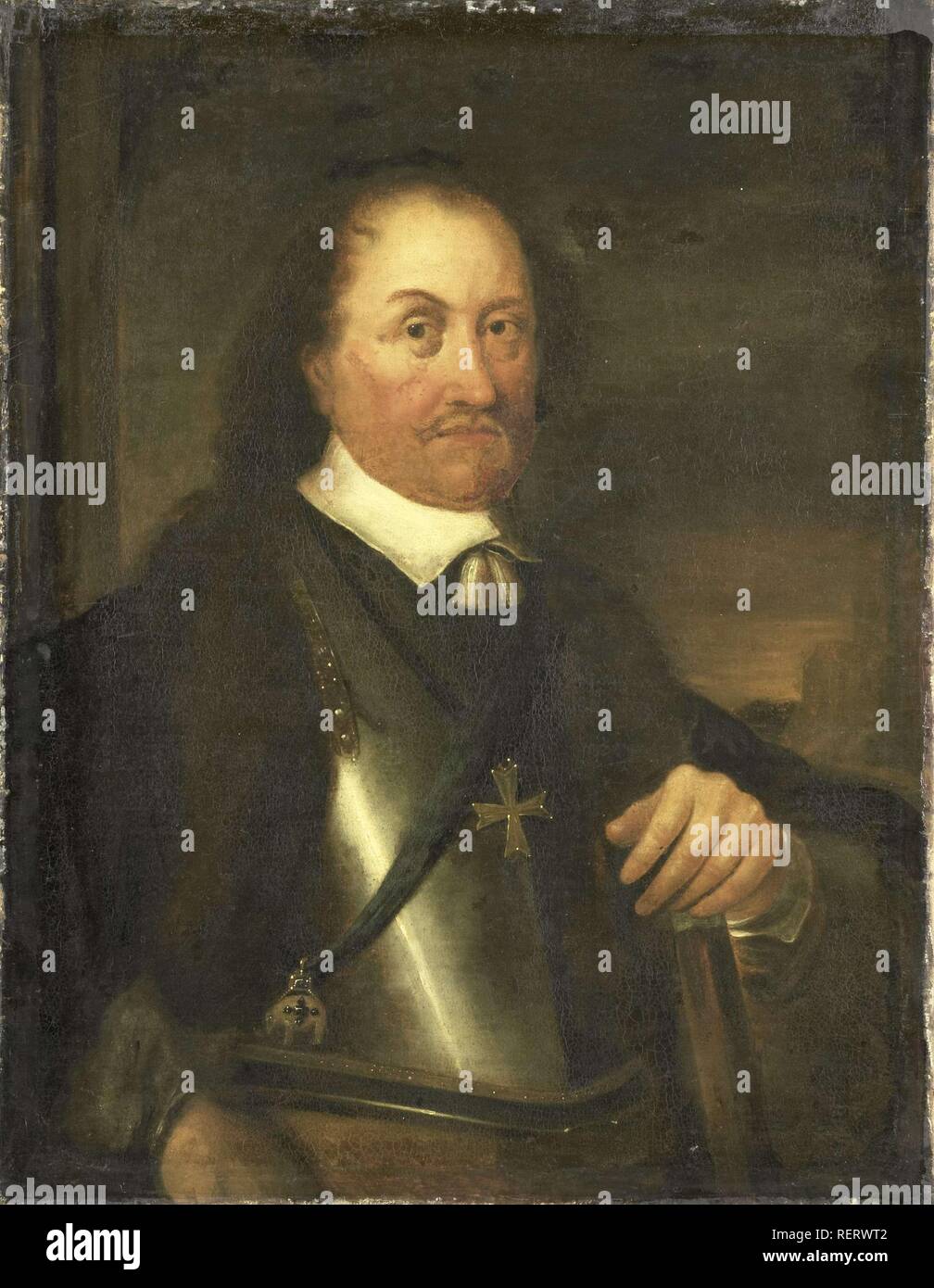 Portrait of Johan Maurits, Count of Nassau-Siegen, Governor of Brazil. Dating: c. 1660. Place: Northern Netherlands. Measurements: h 84 cm × w 65 cm; d 7 cm. Museum: Rijksmuseum, Amsterdam. Stock Photo