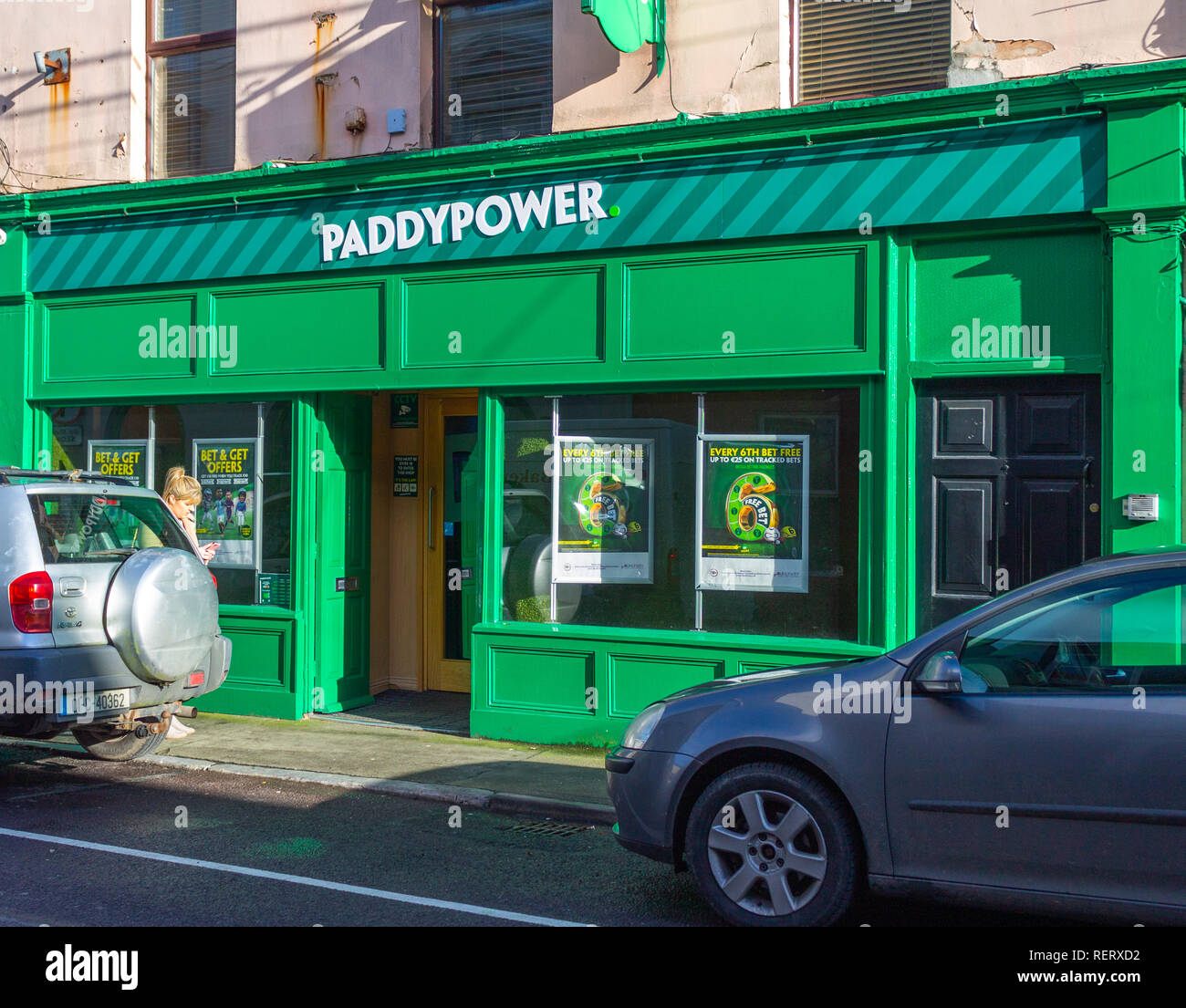 paddypower betting shop front in skibbereen west cork ireland Stock