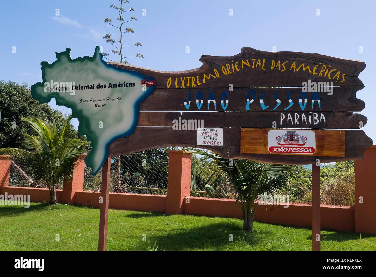 Avenue, Paraíba, Cabo-Branco, João Pessoa, Brasil Stock Photo - Alamy