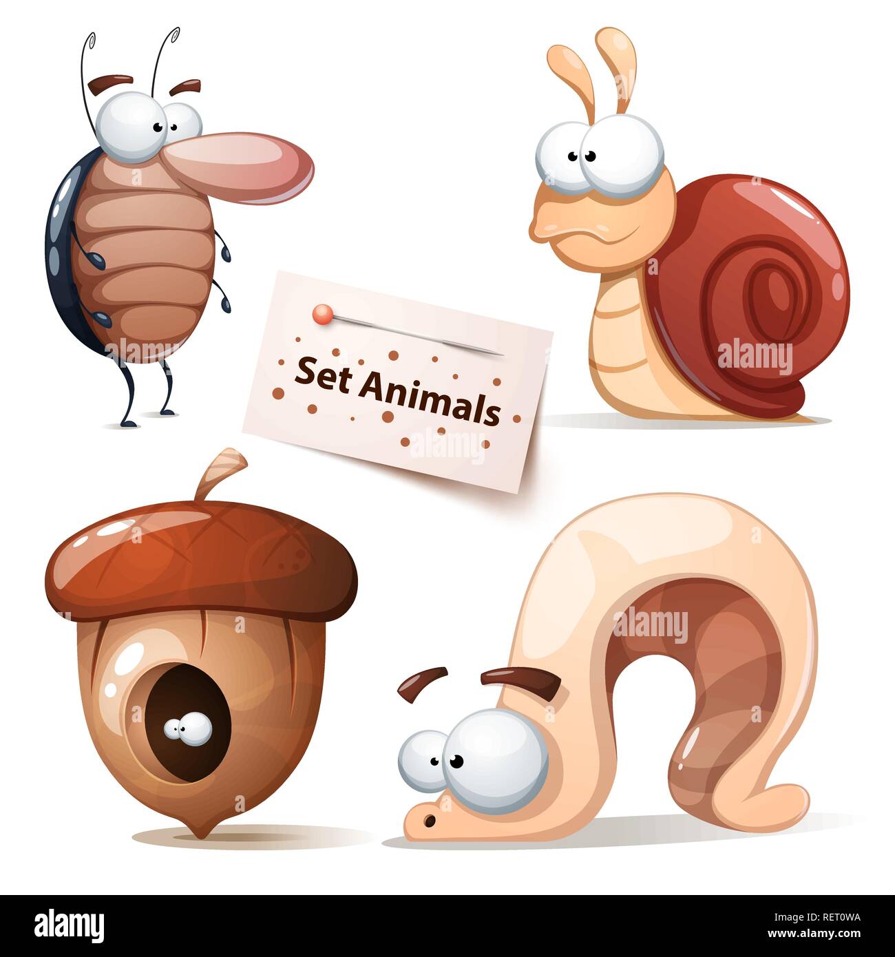Dead animals cartoon hi-res stock photography and images - Alamy